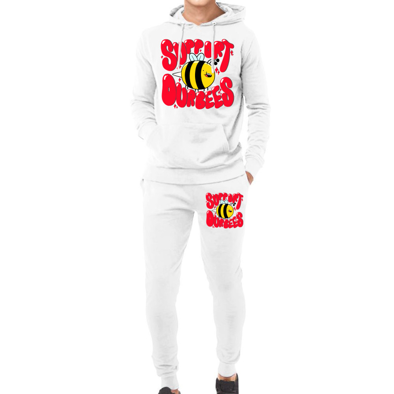 Support Our Bees Hoodie & Jogger set by marceliana | Artistshot