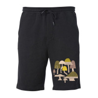 Toadstools Fleece Short | Artistshot