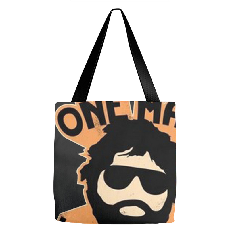 One Man Wolf Pack Tote Bags | Artistshot