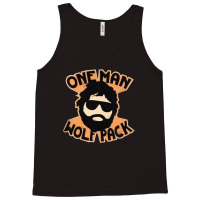 One Man Wolf Pack Tank Top | Artistshot