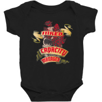 Capacity Manager Inked Skull & Red Roses Tattoo T Shirt Baby Bodysuit | Artistshot