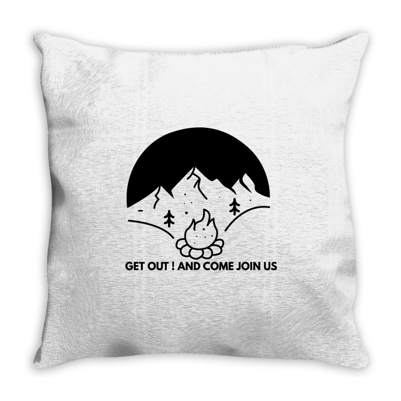 Come Join Us Throw Pillow | Artistshot