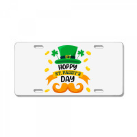 Hoppy St. Paddy's Day  Beard Cute St Patrick Day License Plate | Artistshot