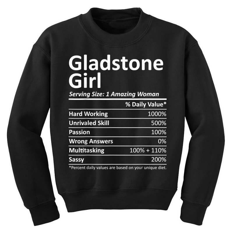 Gladstone Girl Mo Missouri Funny City Home Roots Usa Gift T Shirt Youth Sweatshirt by hollymu | Artistshot