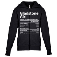 Gladstone Girl Mo Missouri Funny City Home Roots Usa Gift T Shirt Youth Zipper Hoodie | Artistshot