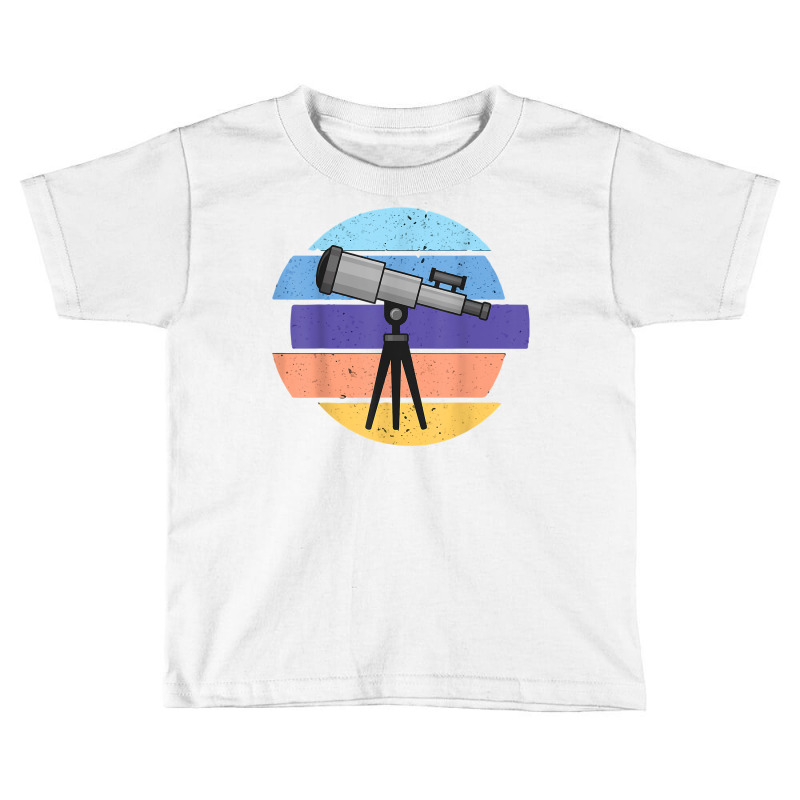 Telescope Retro Cosmology Watch The Stars In The Milky Way T Shirt Toddler T-shirt by tamarogbbrazee4 | Artistshot