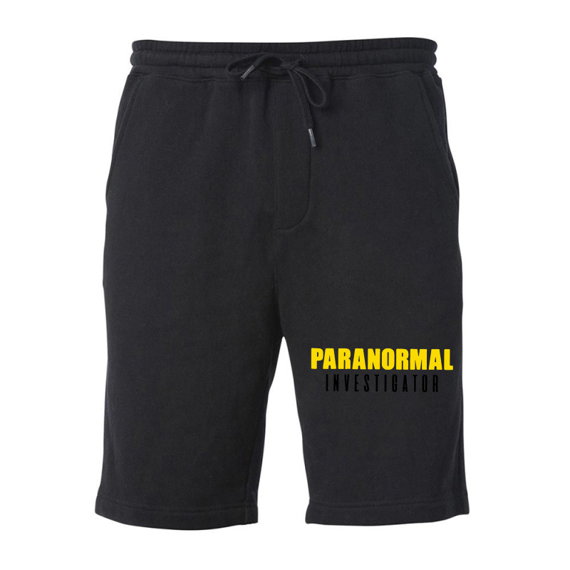 Ghost Hunting Paranormal Investigator Gift Fleece Short by Creative Tees | Artistshot