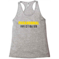 Ghost Hunting Paranormal Investigator Gift Racerback Tank | Artistshot