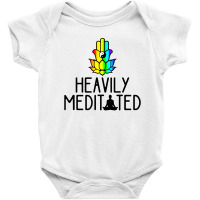 Heavily Meditated Baby Bodysuit | Artistshot