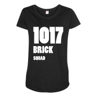 1017 Brick Squad White Maternity Scoop Neck T-shirt | Artistshot