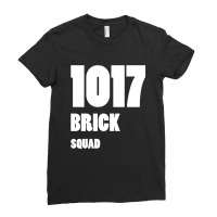 1017 Brick Squad White Ladies Fitted T-shirt | Artistshot