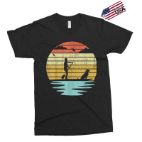 Stand Up Paddle Board Sup Dog Boarding Retro Water Sports T Shirt Exclusive T-shirt | Artistshot