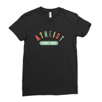 Atheist Since 1980 Ladies Fitted T-shirt | Artistshot