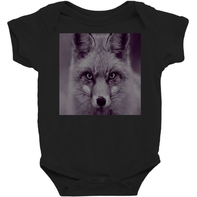 Fox Head Baby Bodysuit by Jack14 | Artistshot