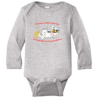 I'd Make A Deal With God Long Sleeve Baby Bodysuit | Artistshot