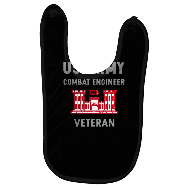 Us Army Combat Engineer Combat Engineer Veteran Gift Pullover Hoodie Baby Bibs by muloisongunu | Artistshot