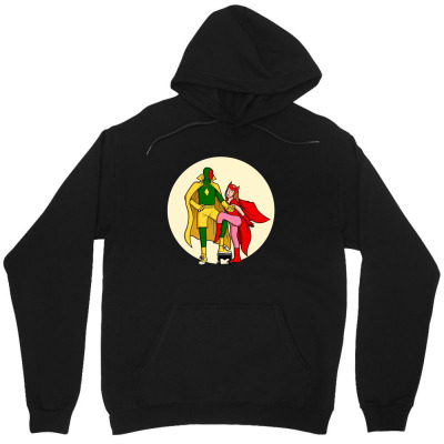 Couple Pose Unisex Hoodie Designed By Clatons