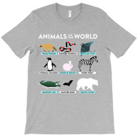 Animals Of The World The Original T Shirt T-shirt | Artistshot