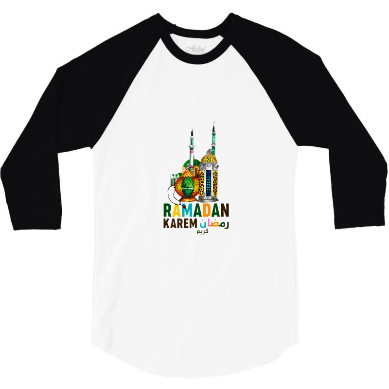 Kids Kids Ramadan Kareem For Kids Ramadan Month Premium 3/4 Sleeve Shirt | Artistshot