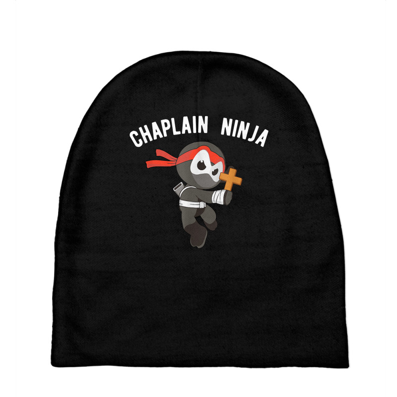 Chaplain Ninja Martial Arts Clergy T Shirt Baby Beanies by marshall0976 | Artistshot