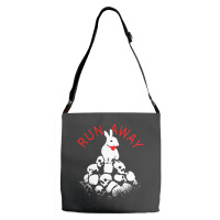 Run Away Adjustable Strap Totes | Artistshot