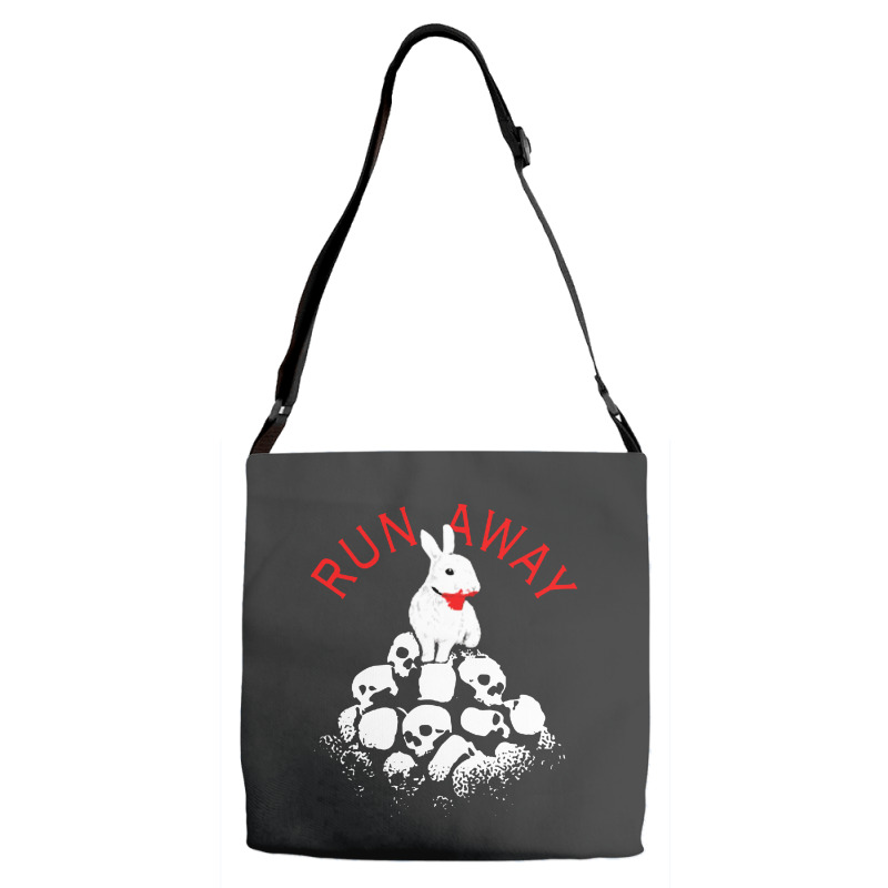 Run Away Adjustable Strap Totes | Artistshot