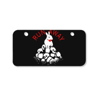 Run Away Bicycle License Plate | Artistshot