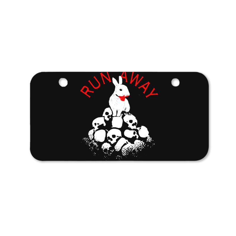 Run Away Bicycle License Plate | Artistshot