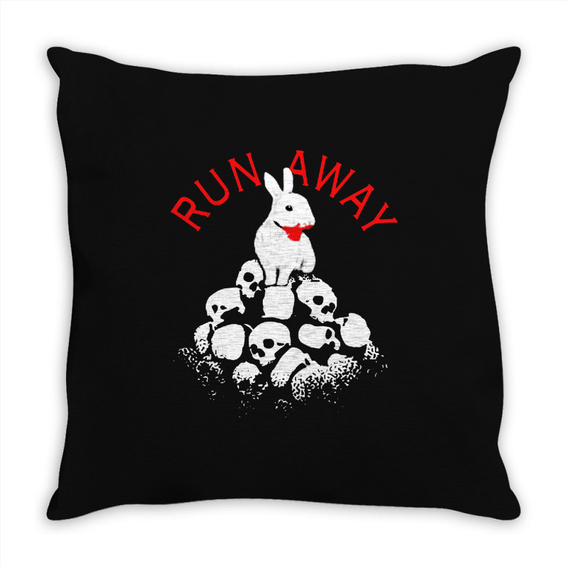 Run Away Throw Pillow | Artistshot