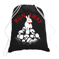 Run Away Drawstring Bags | Artistshot