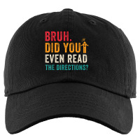 Mens Bruh Did You Even Read The Directions Funny Teacher Sayings Kids Cap | Artistshot