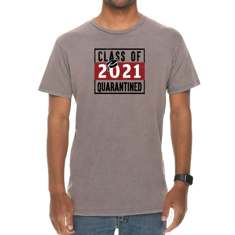 Class Of 2021 Quarantined Vintage T-Shirt by autlu2024 | Artistshot