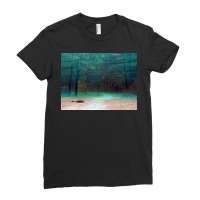 Mysterious Forest Love Nature Ladies Fitted T-shirt | Artistshot