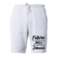 Future Mrs. Johnson - Family Name Gift Fleece Short | Artistshot