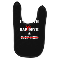 Rap Devil Is My Favorite Funny Rap Baby Bibs | Artistshot