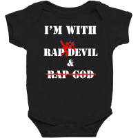 Rap Devil Is My Favorite Funny Rap Baby Bodysuit | Artistshot