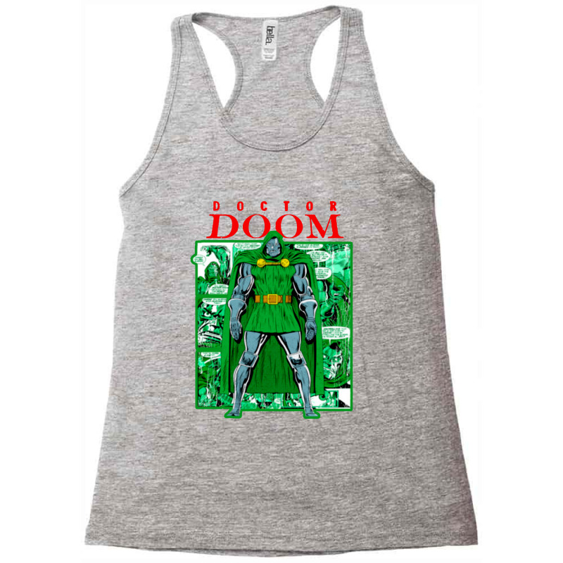 Dr Doom Racerback Tank by atereabag | Artistshot