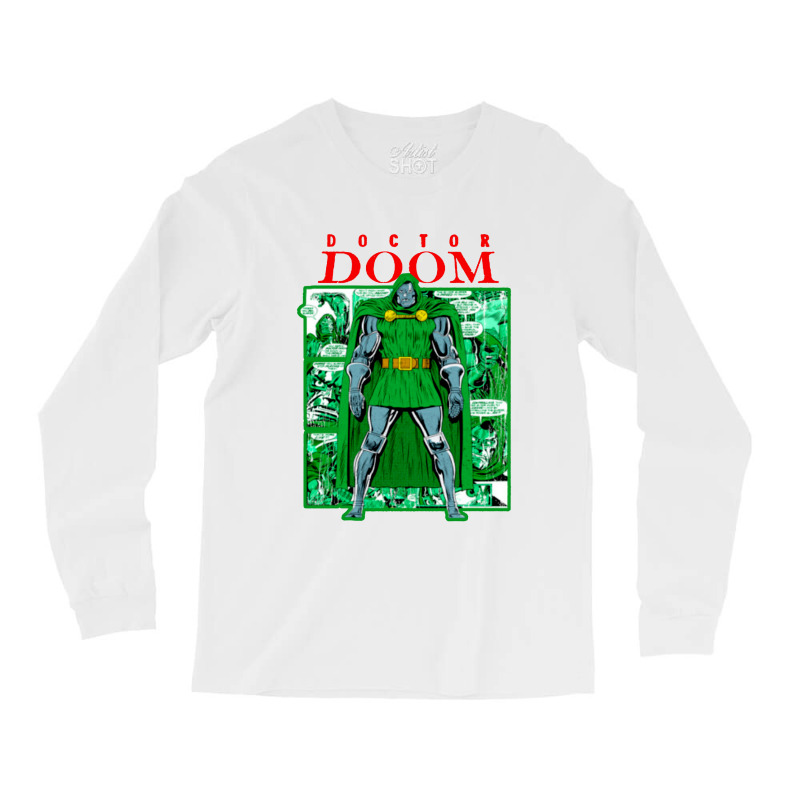 Dr Doom Long Sleeve Shirts by atereabag | Artistshot