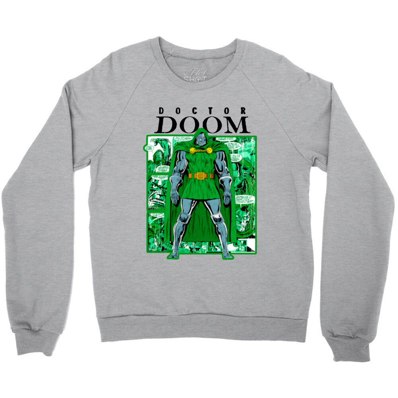 Dr Doom Crewneck Sweatshirt by atereabag | Artistshot