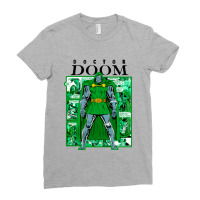 Dr Doom Ladies Fitted T-shirt | Artistshot