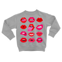 Lips Of Love Toddler Sweatshirt | Artistshot