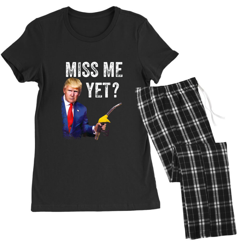 Miss Me Yet Trump.make Gas Prices Great Again Women's Pajamas Set by jabaludden | Artistshot