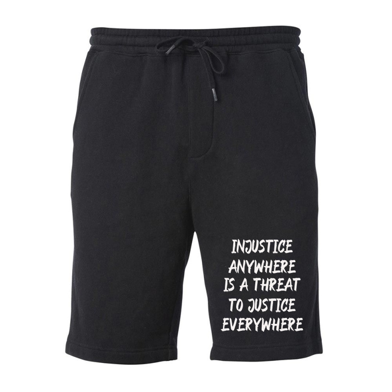 Mlk Quote Martin Luther King Jr Day Black History Month Fleece Short by jabaludden | Artistshot