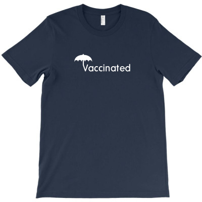 Vaccinated Logo T-shirt Designed By Warning