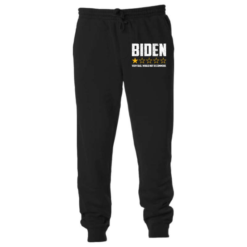 Biden 1 Star President America Very Bad Would Not Recommend Unisex Jogger | Artistshot