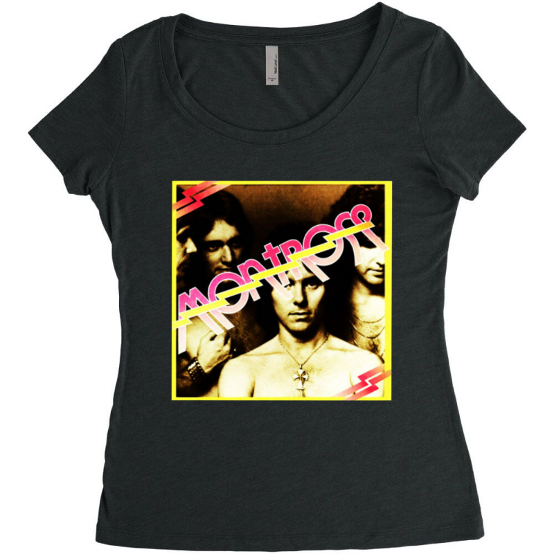 Montrose Cover Album Women's Triblend Scoop T-shirt by liqualyfu | Artistshot