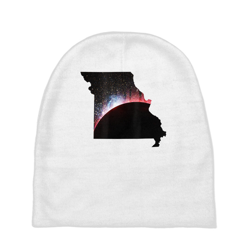 Missouri Total Solar Eclipse With 2017 Date & Map T Shirt Baby Beanies by marshall0976 | Artistshot