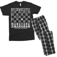 Sicilian Defense Opening Chessboard Chess Player Gift T Shirt Men's T-shirt Pajama Set | Artistshot