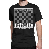 Sicilian Defense Opening Chessboard Chess Player Gift T Shirt Classic T-shirt | Artistshot