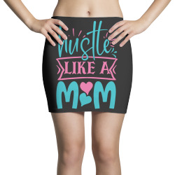 hustle like a mom Mini Skirts | Artistshot
